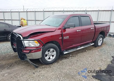 2018 Ram 1500 Slt 4X4 5'7 Box из США, поврежденный, VIN 1C6RR7LT9JS282518